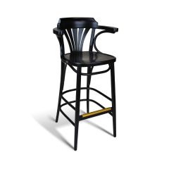 2223 Fan Collection Arm Bar Stool