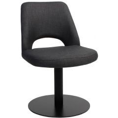 Albery Black Disc Chair