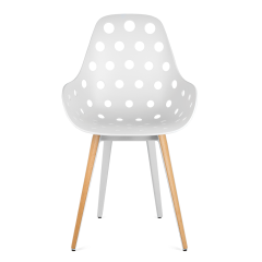 StyleNations-DIMPLE PERFORATED Chair Front