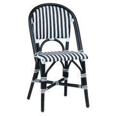 Zebra Bistro Chair Full View