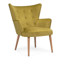 Odalis Maple Lounge Chair