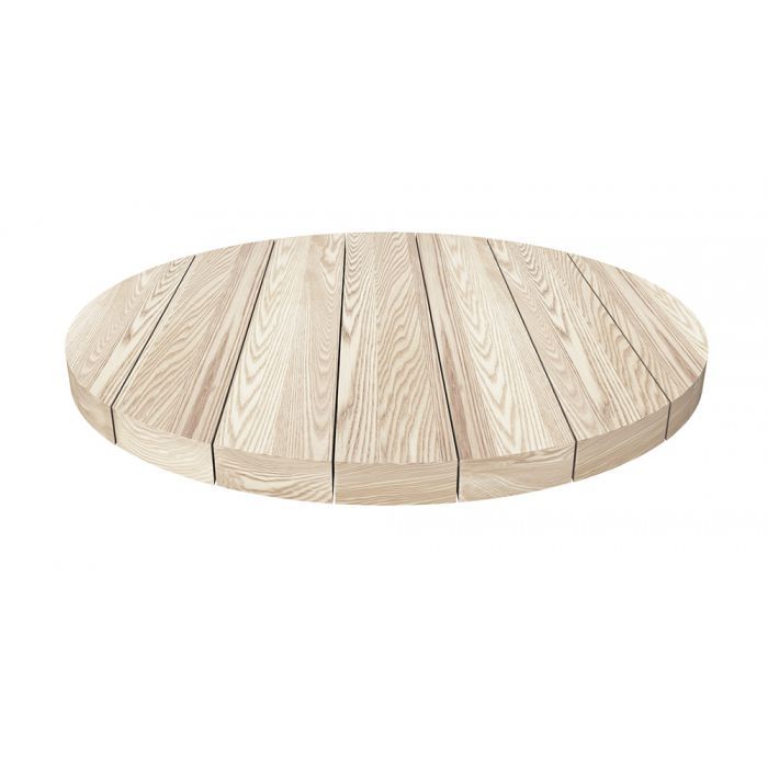 ROUND SLATTED TABLE TOP