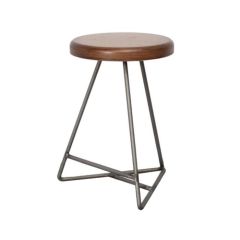 Industrial Triangle Stool