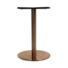 Rome Copper Disc Table Base