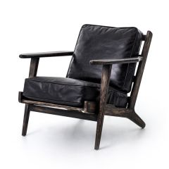 Brooks Lounge Chair-Rialto Ebony
