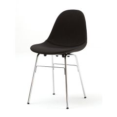 StyleNations-TA Metal Upholstered Side Chair Front