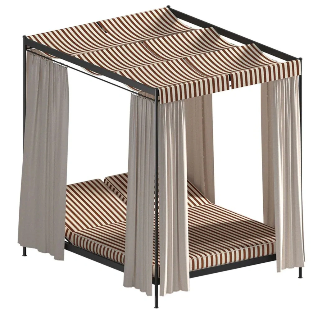 Igea 2 Seater Iron Cabana