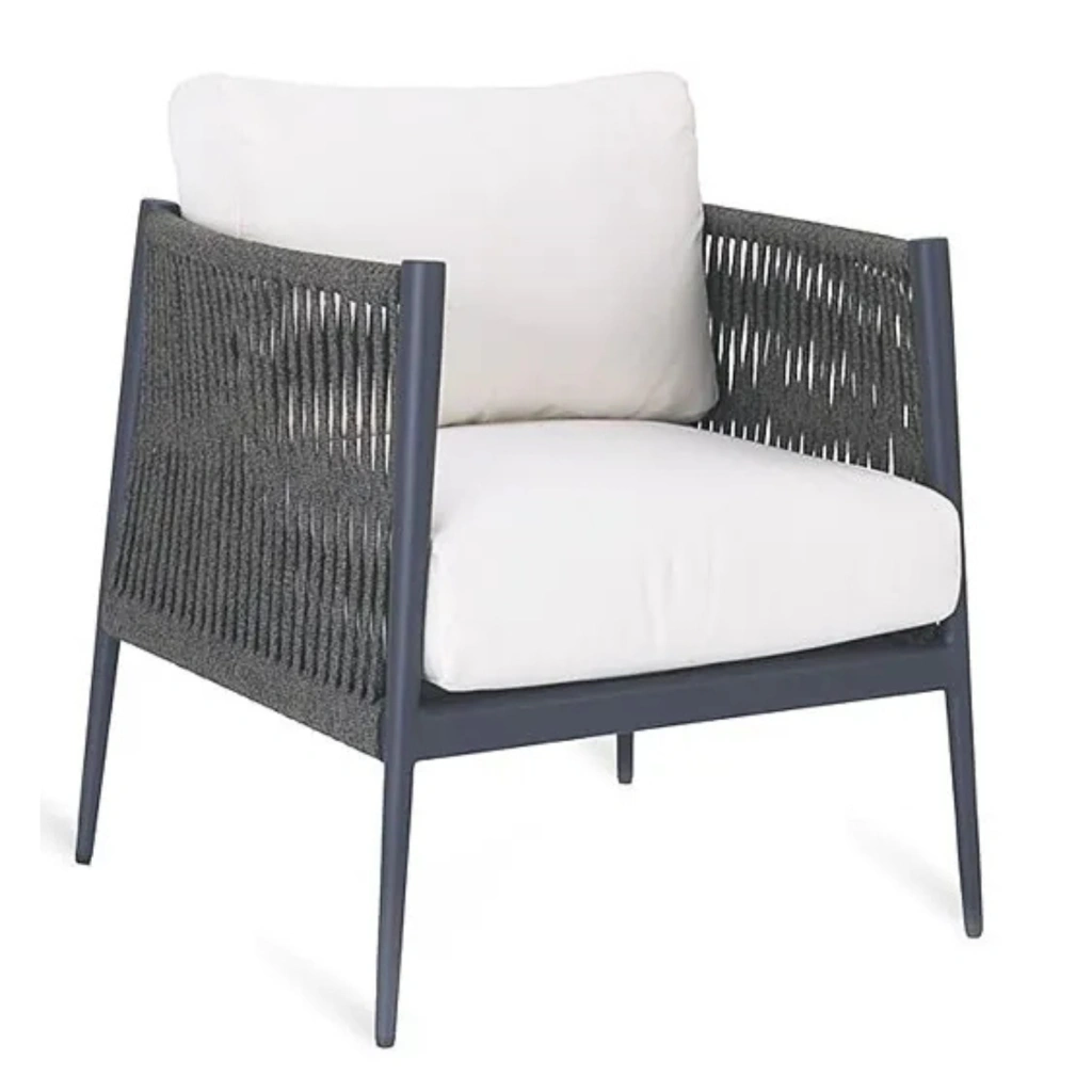 luce armchair aluminum copy