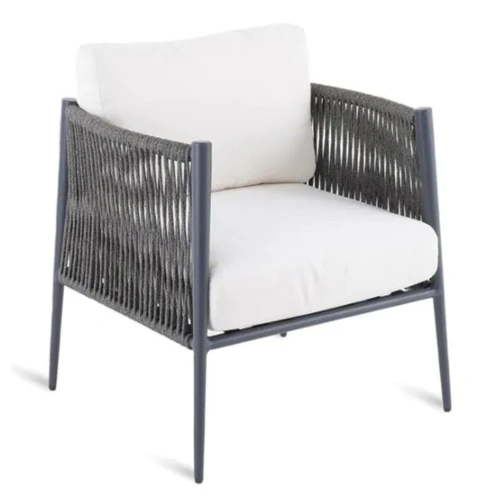 LUCE ARMCHAIR ALUMINIUM GRAPHITE